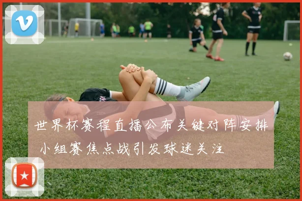 世界杯赛程直播公布关键对阵安排 小组赛焦点战引发球迷关注