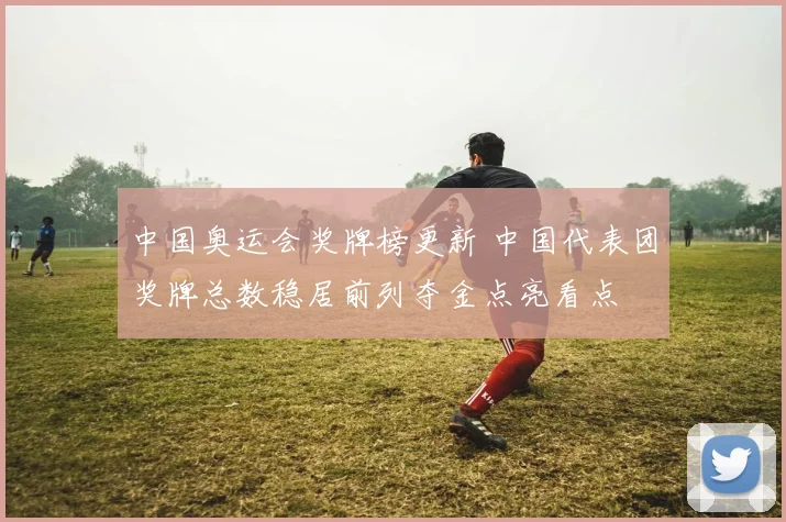 中国奥运会奖牌榜更新 中国代表团奖牌总数稳居前列夺金点亮看点